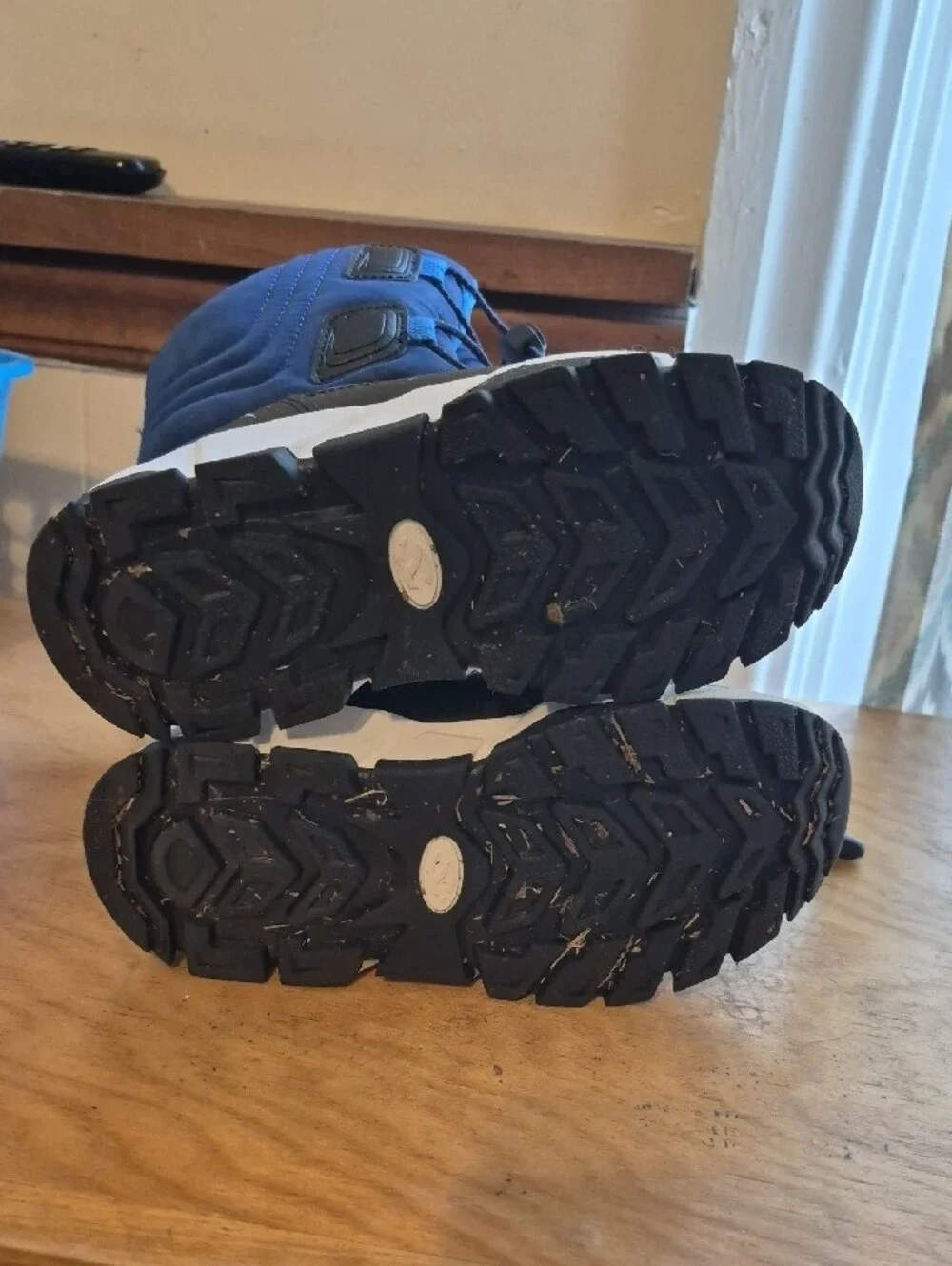 Hobibear Kids' Blue Winter Boots - Insulated Snow Shoes
